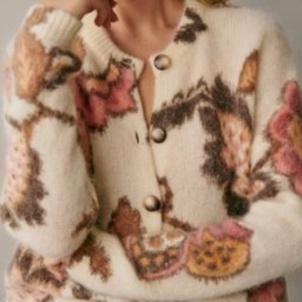 Sezane -Manea Cardigan- in Merveille Print🤍